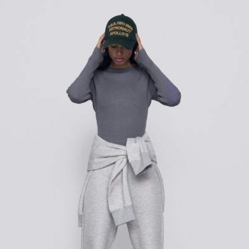 NWT, ZARA, RIBBED SWEATER, M